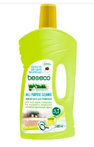 Засіб для миття підлоги BE&ECO 1 л. (4820168433467)